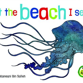 at the beach i see