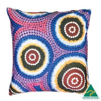 Aboriginal Design Cushion Cover - Spinifex Dreaming