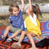 FAMILY Aboriginal Designed Giant Cushion / Bean Bag 1 x 1m - Image 2