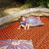 FAMILY Aboriginal Designed Giant Cushion / Bean Bag 1 x 1m - Image 6