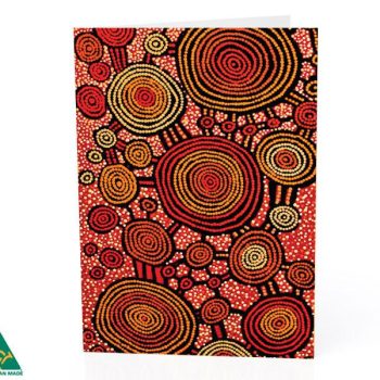 Greeting Card - Emu Dreaming