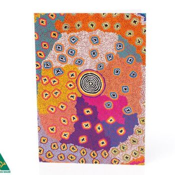 Greeting Card - Green Budgerigar Dreaming