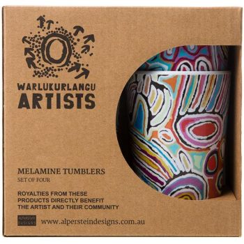 JUDY WATSON MELAMINE TUMBLERS (X4)