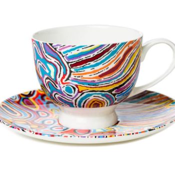 JUDY WATSON TEA CUP & SAUCER