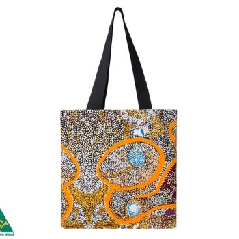 ELAINE LANE COTTON TOTE BAG