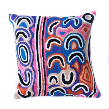 Mina Mina Jukurrpa Wool 12in (30cm) Cushion Cover