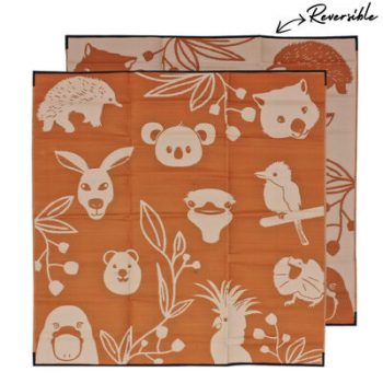 Matilda - Recycled Plastic Mat, Bush 2.7x2.7m Outback