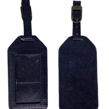 Damien and Yilpi Marks. Embossed Luaggage Tag