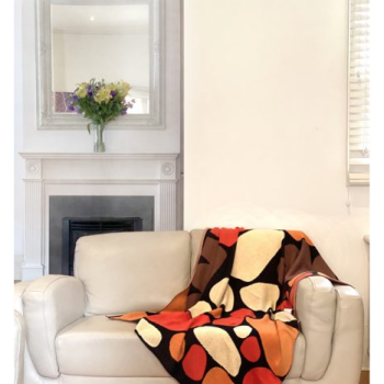 'Puli' Keturah Nangala Zimran. Cotton Throw Rug