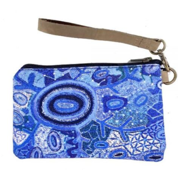'Pikilyi' Theo Hudson. Pouch 11 x 9cm (Blue)