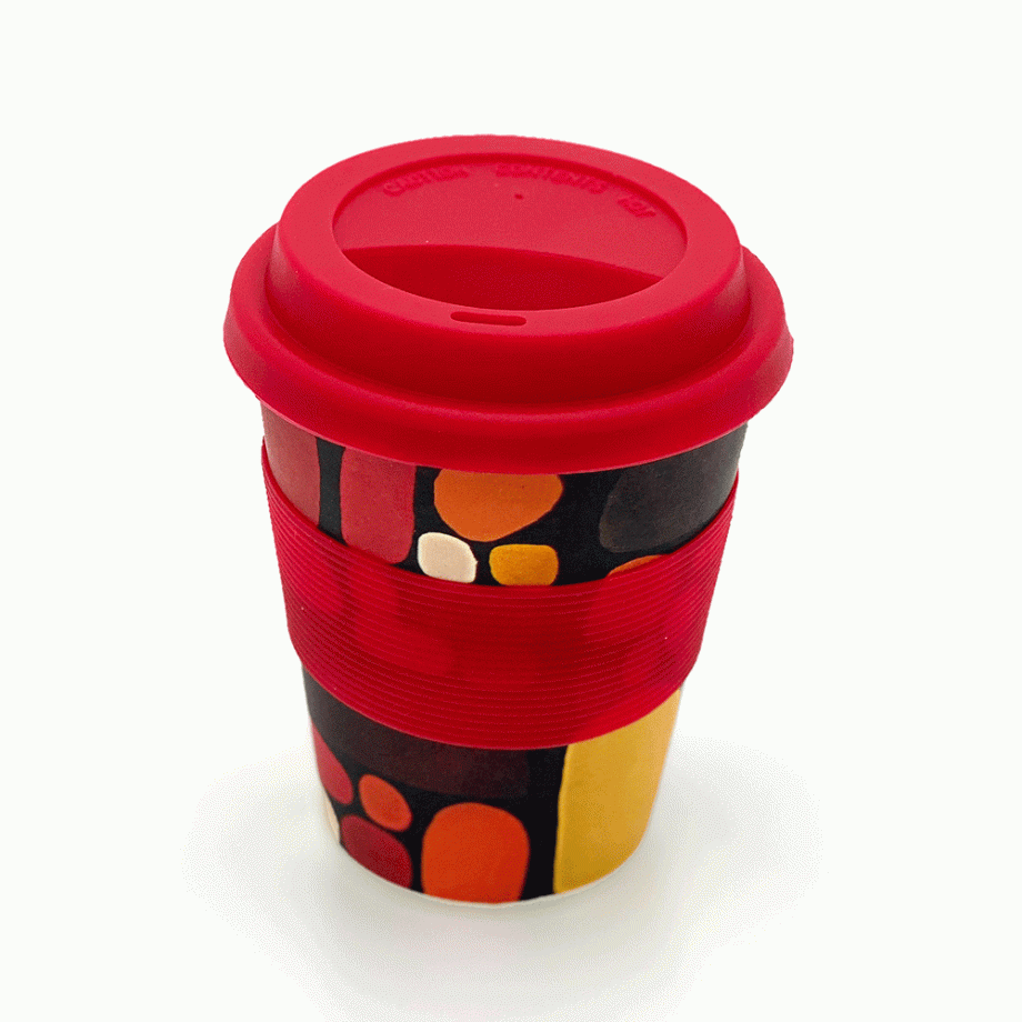 Bamboo Eco Mug - Artist: Keturah Nangala Zimran