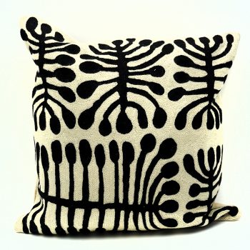 Watiya Tjuta Tree - Wool 16in (40cm) Cushion Cover by Mitjili Napurrula