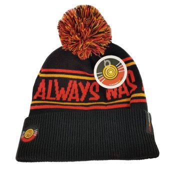 Clothing The Gaps - Power Beanie with Pom Pom - Always Was, Always Will Be