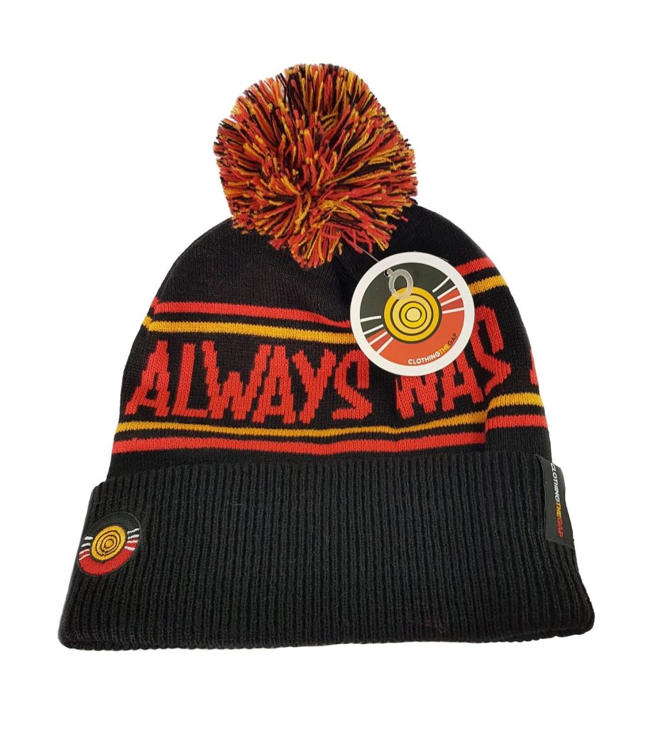 Clothing The Gaps - Power Beanie with Pom Pom - Always Was, Always Will Be