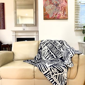 Cotton Throw 125 x 150cm - Designed by Jane Margaret Tipuamantumirri