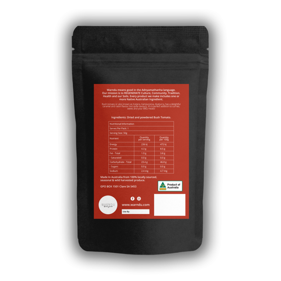 Bush Tomato ~ Whole fruit, dried 50g - Image 4