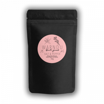 Salt & Pepper (Murray River Pink Salt, Native Pepper 50g