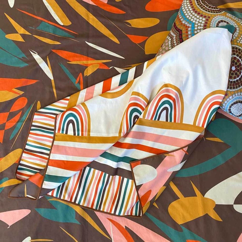Autumn Rainbows Beach Towel -Sand Free - Image 3