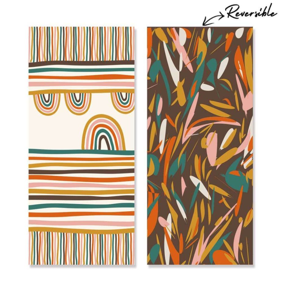 Autumn Rainbows Beach Towel -Sand Free