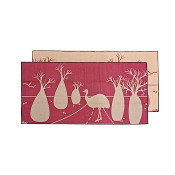 THE KIMBERLEY Recycled Mat Plastic, Outback Reds 2.4 x 5m