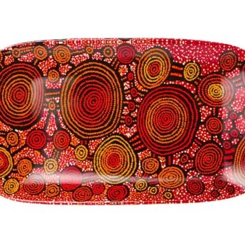Teddy Jakamarra Gibson -  Fine Bone China Plate