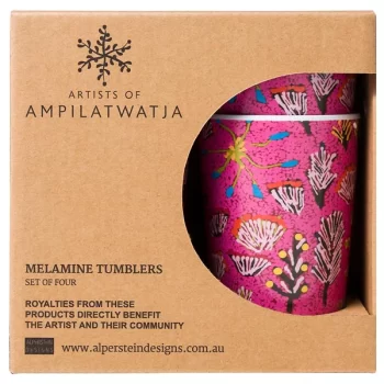 BETTY MORTON MELAMINE TUMBLERS (X4)