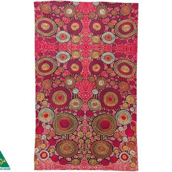 Teddy Gibbs - Emu Dreaming Cotton Tea Towel
