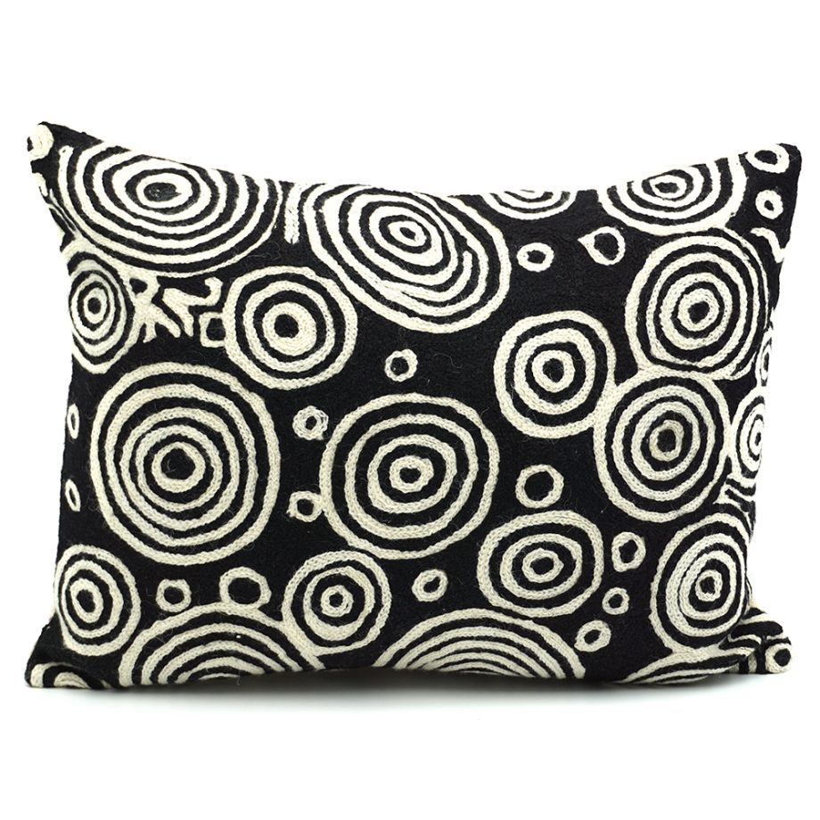 Seven Sisters - Rectangle 30x40cm Handwoven Wool Cushion Cover - Image 3