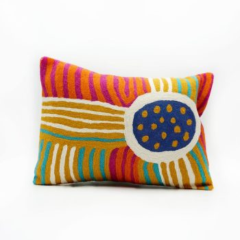 Yarla Katjara - Handwoven Wool Cushion Cover