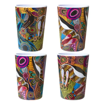 Justin Butler - Melamine Tumblers x4 Set