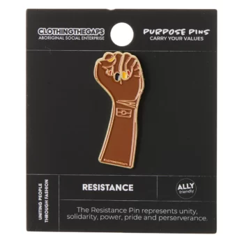 Resistance Pin - Clothing the Gaps